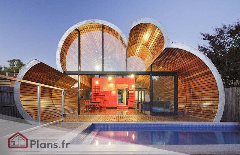 cloud house maison en forme de nuage