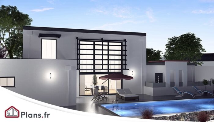 Dompierre -Maison contemporaine à étage – Image 2