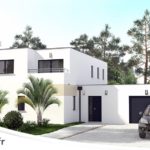 maison contemporaine familiale