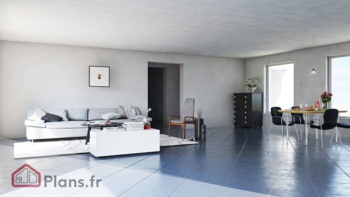 Novalis -Maison contemporaine de plain-pied – Image 4