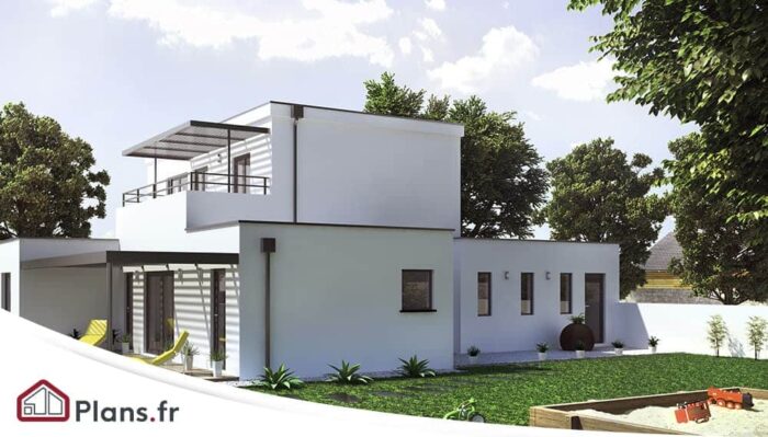 Mathes -Maison contemporaine à étage – Image 3