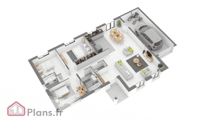 Vésontia -Maison traditionnelle de plain-pied – Image 4