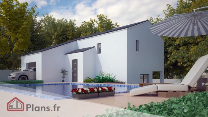 Cali -Maison contemporaine à étage – Image 2