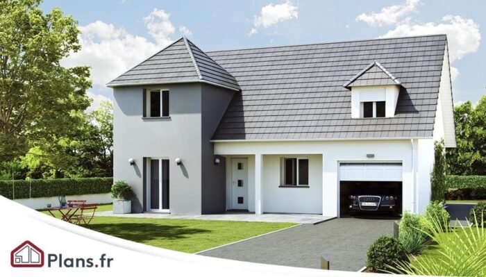 Charmontaise R+1 -Maison traditionnelle à étage – Image 1