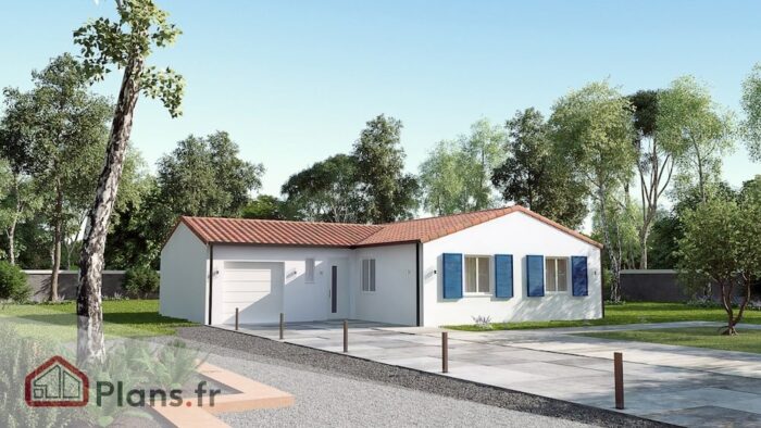 Elegance -Maison traditionnelle de plain-pied – Image 3