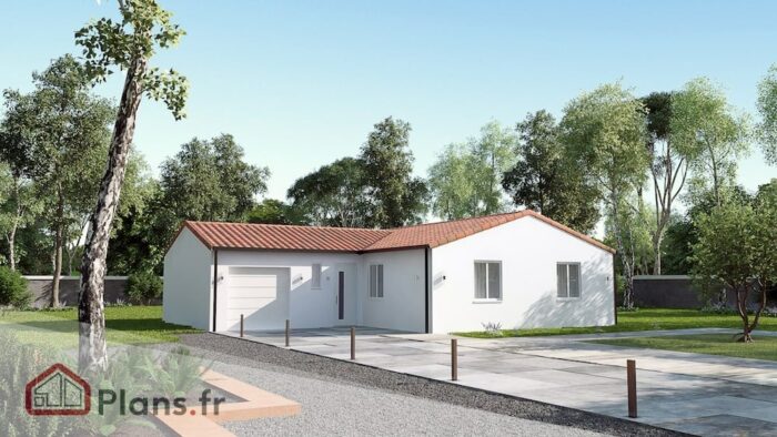 Elegance -Maison traditionnelle de plain-pied – Image 4