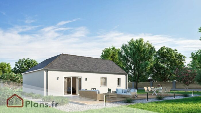 Elegance -Maison traditionnelle de plain-pied – Image 2