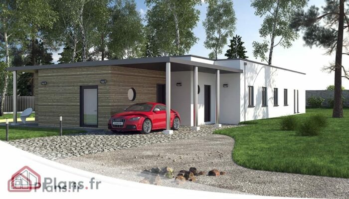 Golf -Maison contemporaine de plain-pied – Image 2