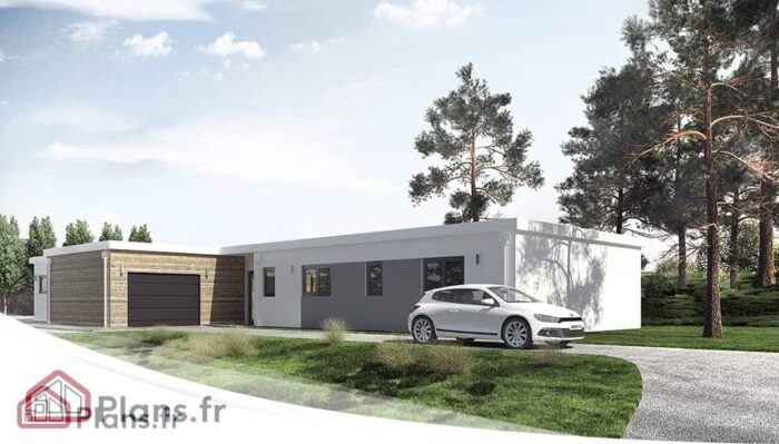 Lucium -Maison contemporaine de plain-pied – Image 2