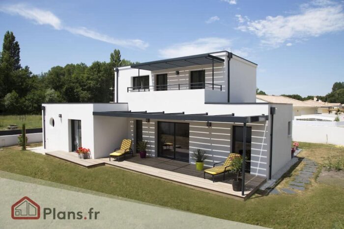 Mathes -Maison contemporaine à étage – Image 4