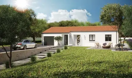 Mona Lisa -Maison traditionnelle de plain-pied