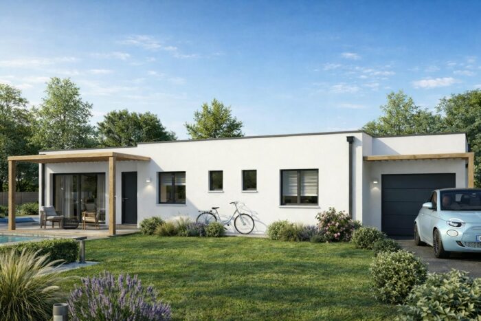 Pergolair -Maison contemporaine de plain-pied – Image 2