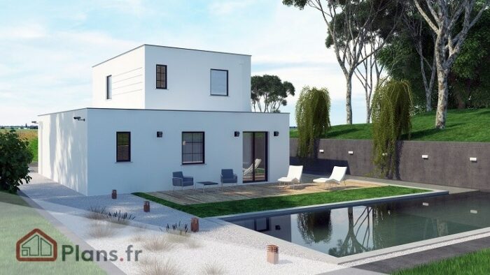 Solium -Maison contemporaine à étage – Image 2