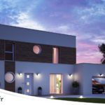 Saturne -Maison contemporaine à étage