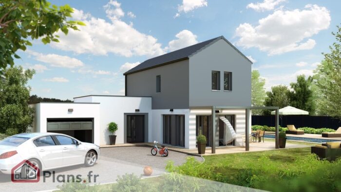 Senza -Maison contemporaine à étage – Image 3