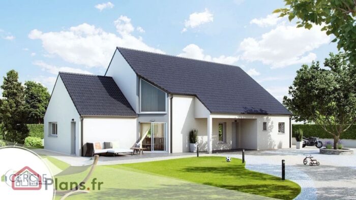 Sygma 3D Sygma -Maison contemporaine à étage – Image 1