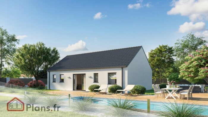 Topaze -Maison traditionnelle à étage – Image 2