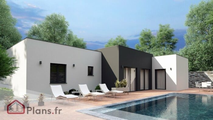 Vianna -Maison contemporaine de plain-pied – Image 1