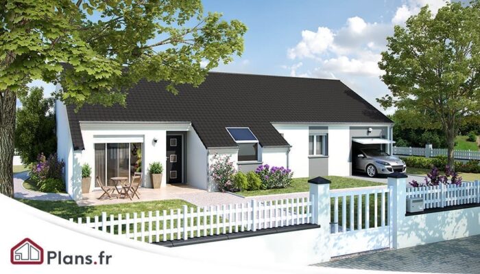 Franciliere -Maison traditionnelle de plain-pied – Image 1