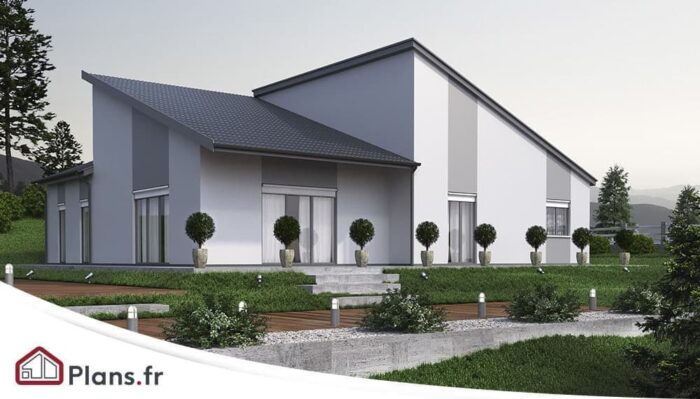 Gamza -Maison contemporaine de plain-pied – Image 4