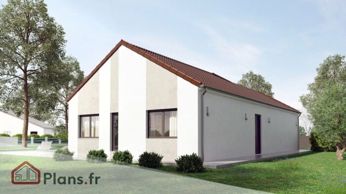 Lenium -Maison contemporaine de plain-pied – Image 2