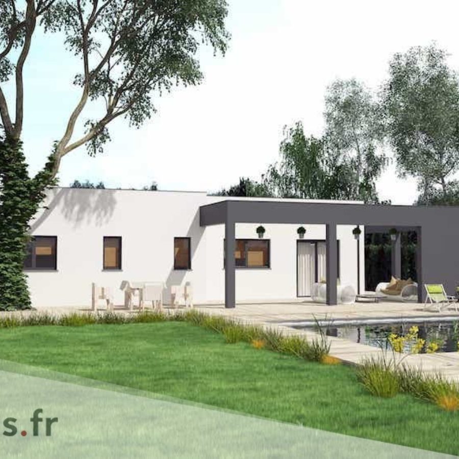 Tillium pavillon contemporain plain pied