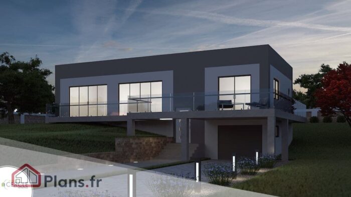 Omnium -Maison contemporaine à étage – Image 2