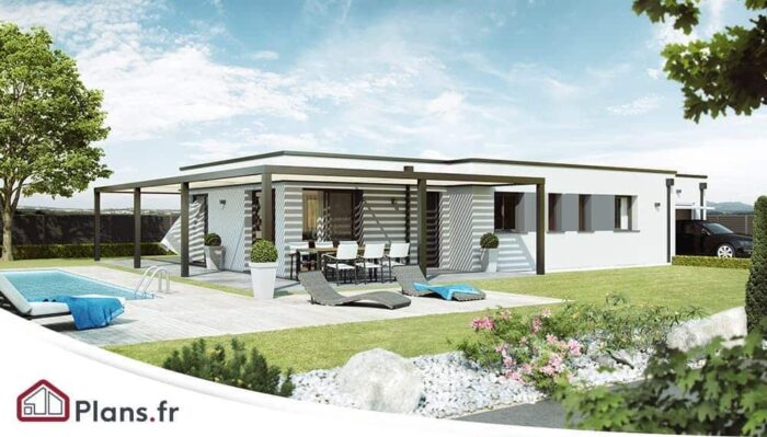 pergolair Pergolair -Maison contemporaine de plain-pied โ Image 2