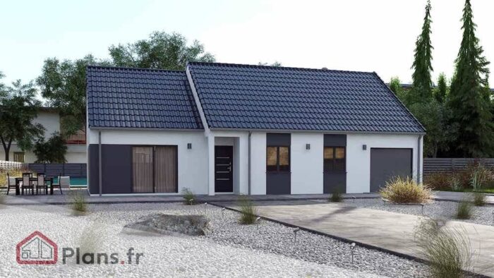 plan maison France 0 France -Maison traditionnelle de plain-pied โ Image 1