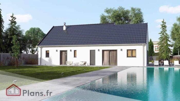 France -Maison traditionnelle de plain-pied – Image 2