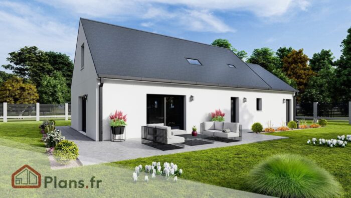 Graphite -Maison traditionnelle à étage – Image 2