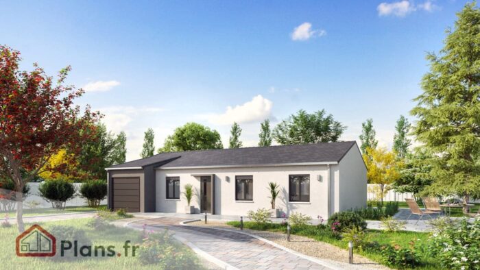 plan maison Harmonie_front_RenderV2 Harmonie Concept -Maison traditionnelle de plain-pied โ Image 1