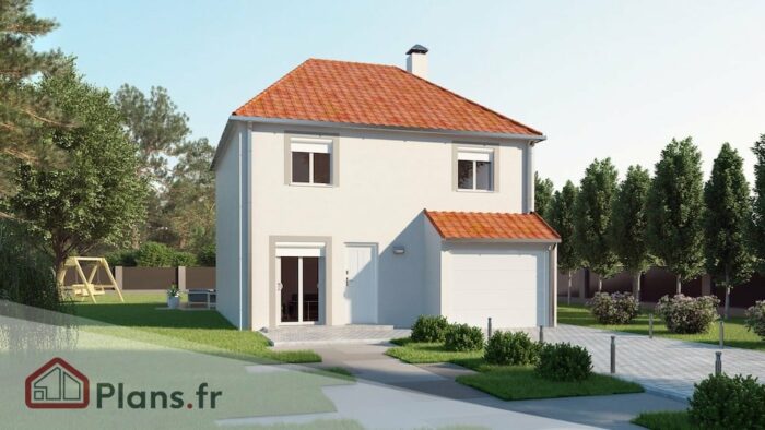 plans.fr Sully front updated Sully - Maison traditionnelle à étage – Image 2