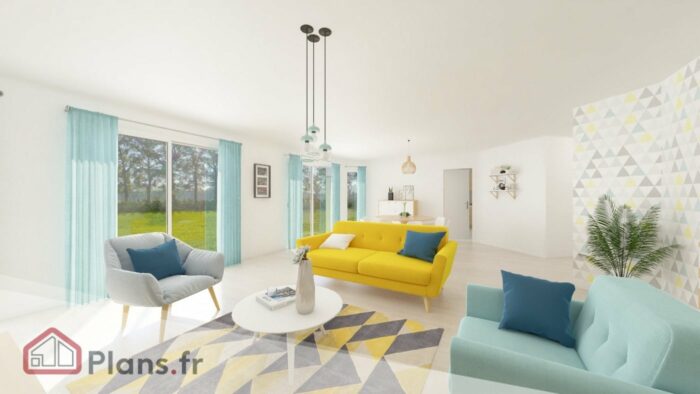 Espace -Maison traditionnelle de plain-pied – Image 2