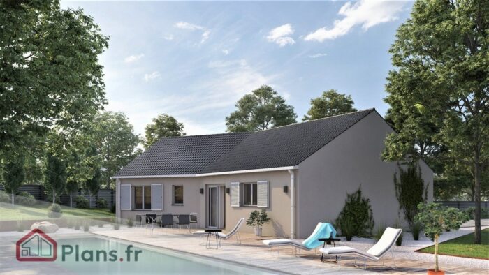 Quartz -Maison traditionnelle de plain-pied – Image 2