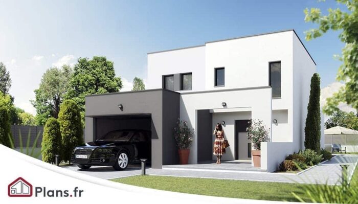 Symphonie -Maison contemporaine à étage – Image 1