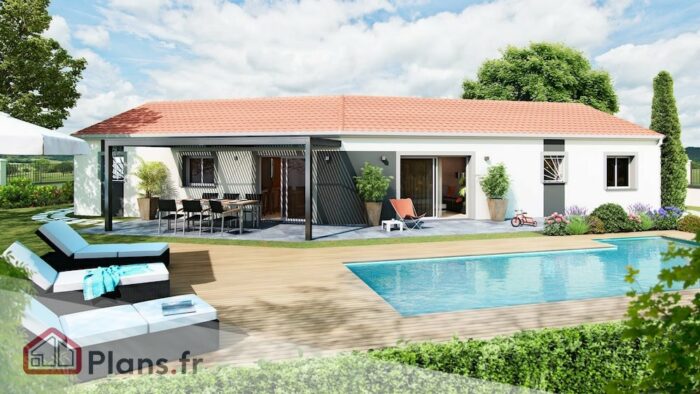 vega_bassedef faible pente Vega -Maison traditionnelle de plain-pied โ Image 2