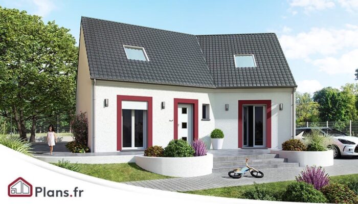 Versiere etage -Maison traditionnelle à étage – Image 1