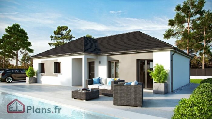 Vésontia -Maison traditionnelle de plain-pied – Image 1