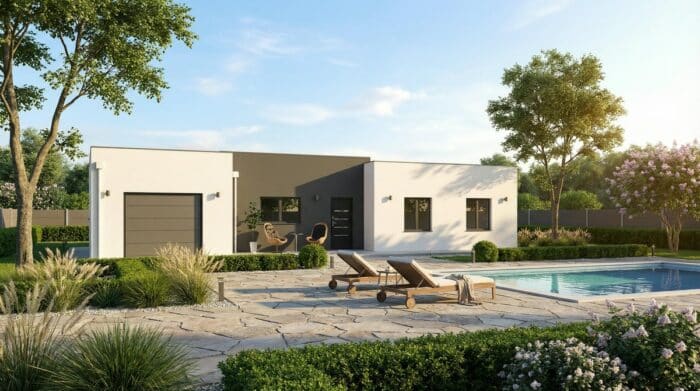 Vianna -Maison contemporaine de plain-pied – Image 2