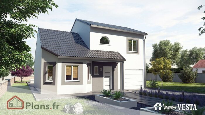 Arizona front revised Arizona - Maison traditionnelle โ Image 1