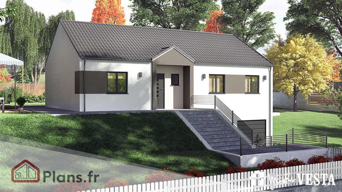 Plan maison Soussol — free download
