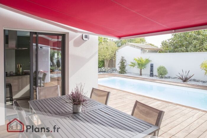 Villa balnéaire moderne avec plan en U – Image 3