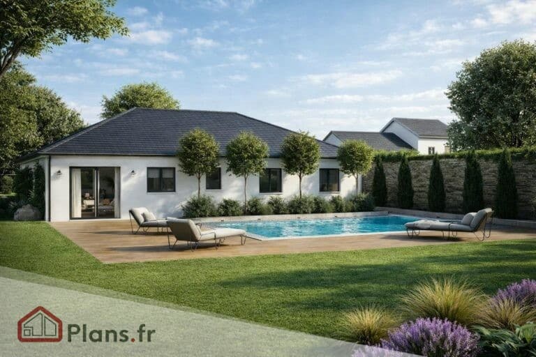 Plan de maison 120 m² : le choix des familles