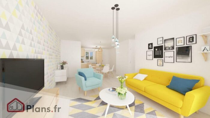 Access -Maison traditionnelle de plain-pied – Image 2