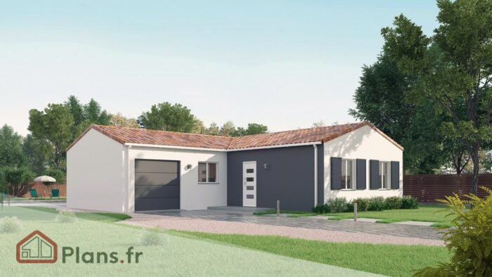 plan maison en L zone maritime cote vendeenne (2) Selfy – Image 1