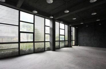 Un exemple de sol en béton ciré