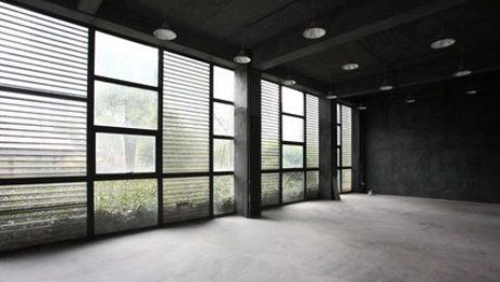 Un exemple de sol en béton ciré