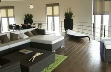 Un chateau d'eau réaménagé en habitation