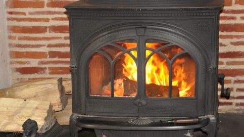 Un système de chauffage au bois